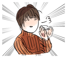 Inflame the marriage of favorite couple sticker #5513857