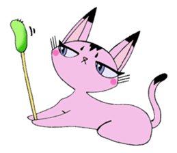 TSUNDERE cat! sticker #5514192