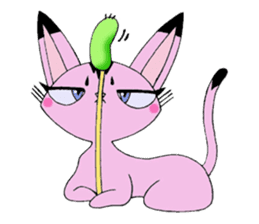 TSUNDERE cat! sticker #5514193