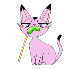 TSUNDERE cat! sticker #5514195