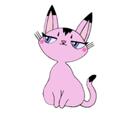 TSUNDERE cat! sticker #5514198