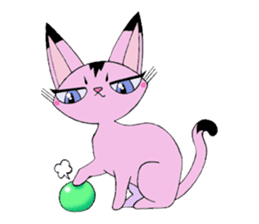 TSUNDERE cat! sticker #5514202