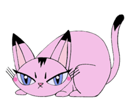 TSUNDERE cat! sticker #5514204