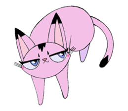 TSUNDERE cat! sticker #5514207