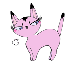 TSUNDERE cat! sticker #5514209