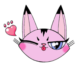 TSUNDERE cat! sticker #5514227