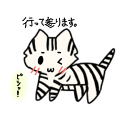 Island cat sticker #5514295