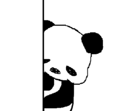 Languor likely panda Sticker sticker #5514373