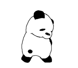 Languor likely panda Sticker sticker #5514382