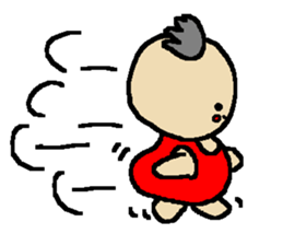 The Lovely Baby of Happiness sticker #5514911