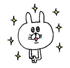 Funny Rabbit. sticker #5514989
