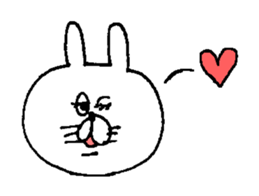 Funny Rabbit. sticker #5514990