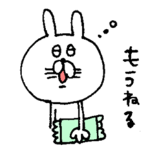 Funny Rabbit. sticker #5514998