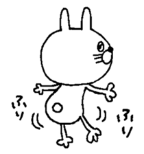 Funny Rabbit. sticker #5515000