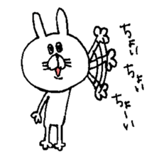 Funny Rabbit. sticker #5515006