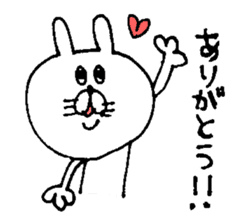 Funny Rabbit. sticker #5515008