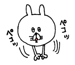 Funny Rabbit. sticker #5515009
