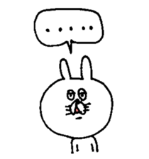 Funny Rabbit. sticker #5515015