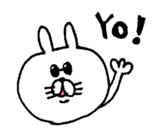 Funny Rabbit. sticker #5515017