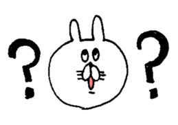 Funny Rabbit. sticker #5515023