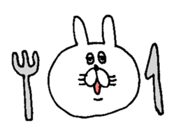 Funny Rabbit. sticker #5515025