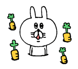 Funny Rabbit. sticker #5515026