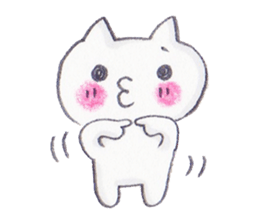 Summer cat cat sticker #5515763