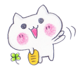 Summer cat cat sticker #5515784