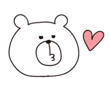 I'm a white bear vol.2 sticker #5516408