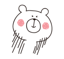 I'm a white bear vol.2 sticker #5516410