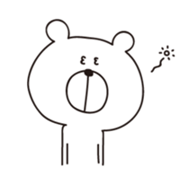 I'm a white bear vol.2 sticker #5516414