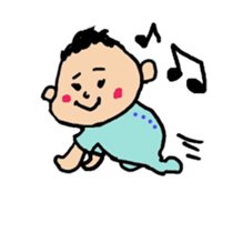 kotetsu and baby sticker #5516673