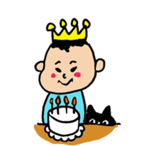 kotetsu and baby sticker #5516680