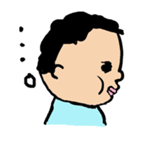 kotetsu and baby sticker #5516685