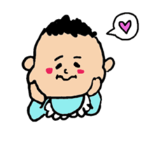 kotetsu and baby sticker #5516686