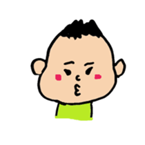 kotetsu and baby sticker #5516687