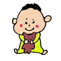 kotetsu and baby sticker #5516696