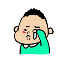 kotetsu and baby sticker #5516699