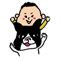 kotetsu and baby sticker #5516702