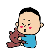 kotetsu and baby sticker #5516706