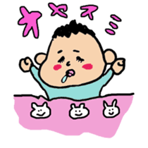 kotetsu and baby sticker #5516707