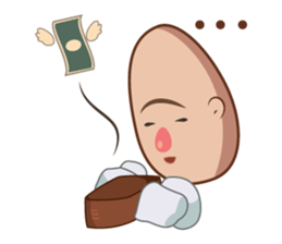 Egg Head sticker #5516897