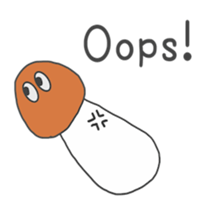 Back-channel feedback (Oops! sticker #5517313