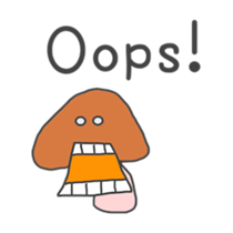 Back-channel feedback (Oops! sticker #5517316