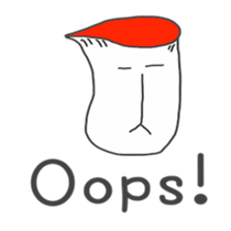 Back-channel feedback (Oops! sticker #5517319