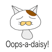 Back-channel feedback (Oops! sticker #5517330