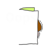 Back-channel feedback (Oops! sticker #5517345