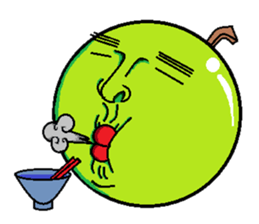 Unsold fruit us sticker #5518724