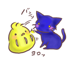 Piyodarusan and,sometimes,Neko. sticker #5518882
