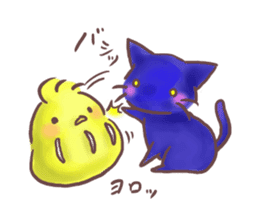 Piyodarusan and,sometimes,Neko. sticker #5518882